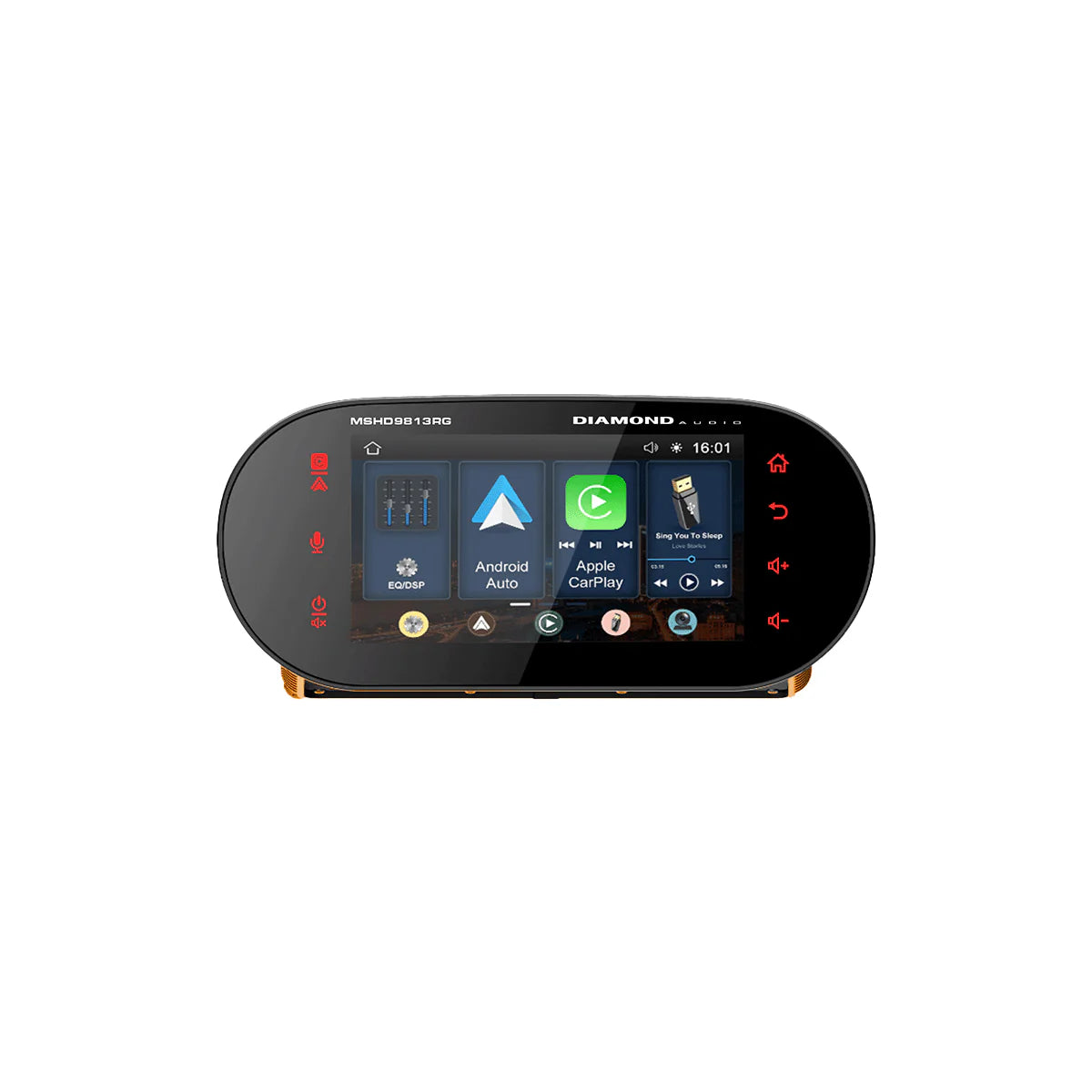 Diamond Audio Plug N-Play Digital Media Receiver for 1998-2013 Harley Davidson Road Glide -MSHD9813RG