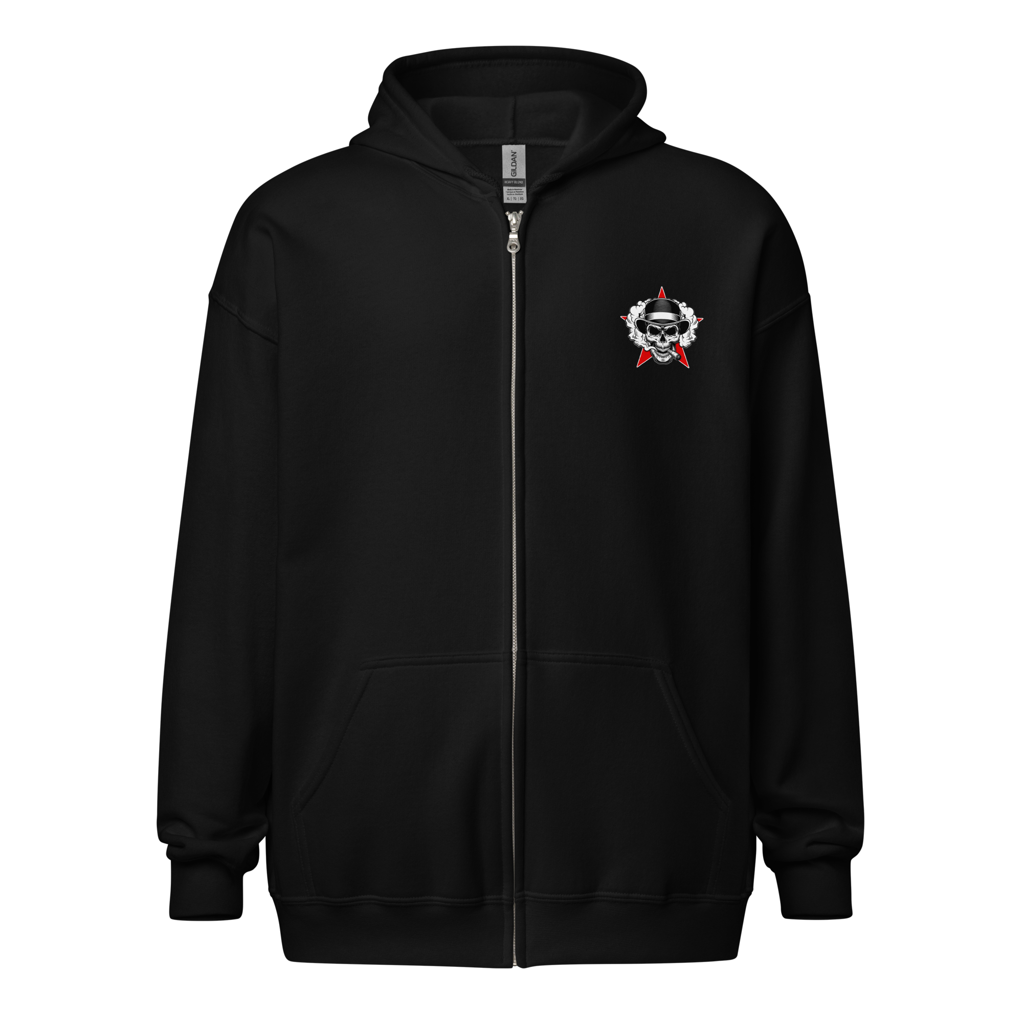 Ratchet Baggers RBMS Red Skull Unisex heavy blend zip hoodie