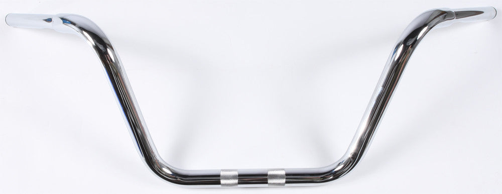 HardDrive Ape Hanger 1-1/4" Chrome 12" 1.25" Thru Clamp - Non TBW