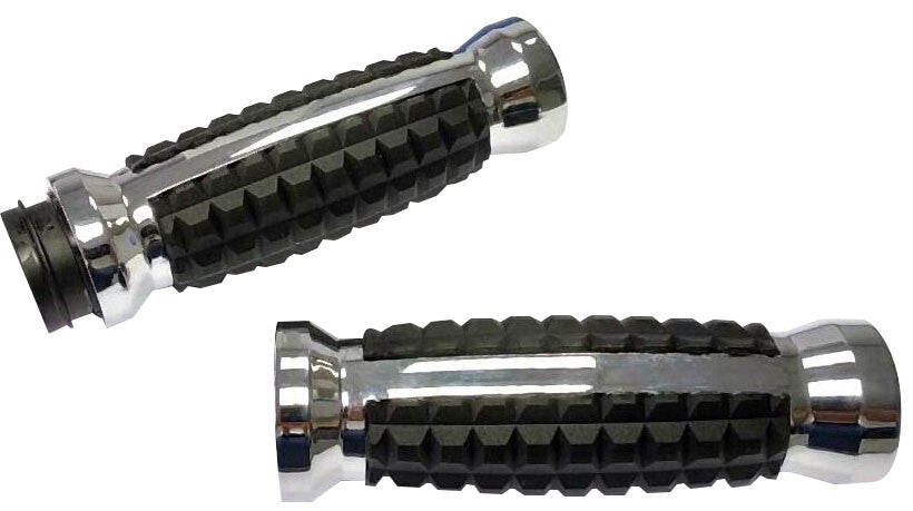 HardDrive Gator Grip Chrome Throttle by Wire