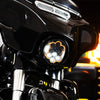 Hogworkz 7" LED Silvertooth™ Performance Headlight for Harley® Touring