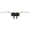 Arlen Ness METHOD® BAGGER KICKBACK RISERS, BLACK