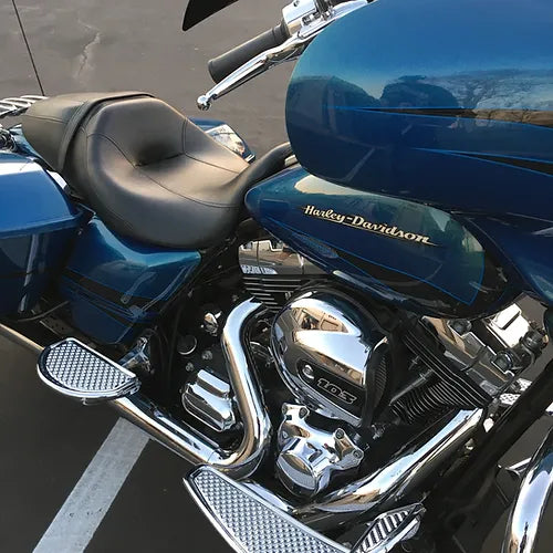 CycleSmiths Waffle Rear Footboard Covers