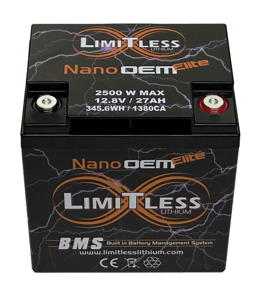 Limitless Lithium Nano OEM Elite - Nano-OEM-27AH