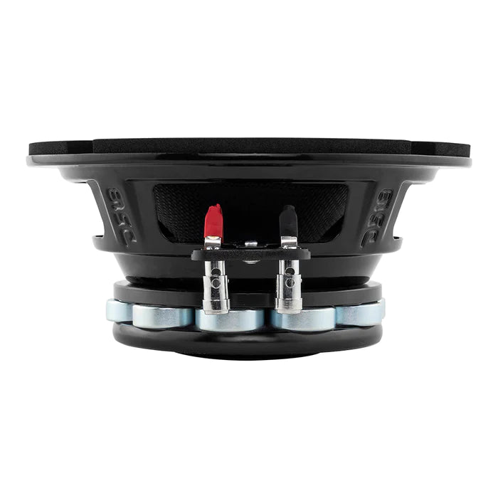 DS18 PRO 6.5" Neodymium Carbon Fiber Water resistant Cone Mid-Bass Loudspeaker 250 Watts Rms 2-Ohm (Single Unit)