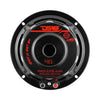 DS18 PRO 6.5" Neodymium Carbon Fiber Water resistant Cone Mid-Bass Loudspeaker 250 Watts Rms 4-Ohm (Single Unit)
