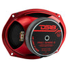 DS18 PRO 6x9" Shallow Water resistant Mid-Range Loudspeaker 250 Watts Rms 2-Ohm (Single Unit)