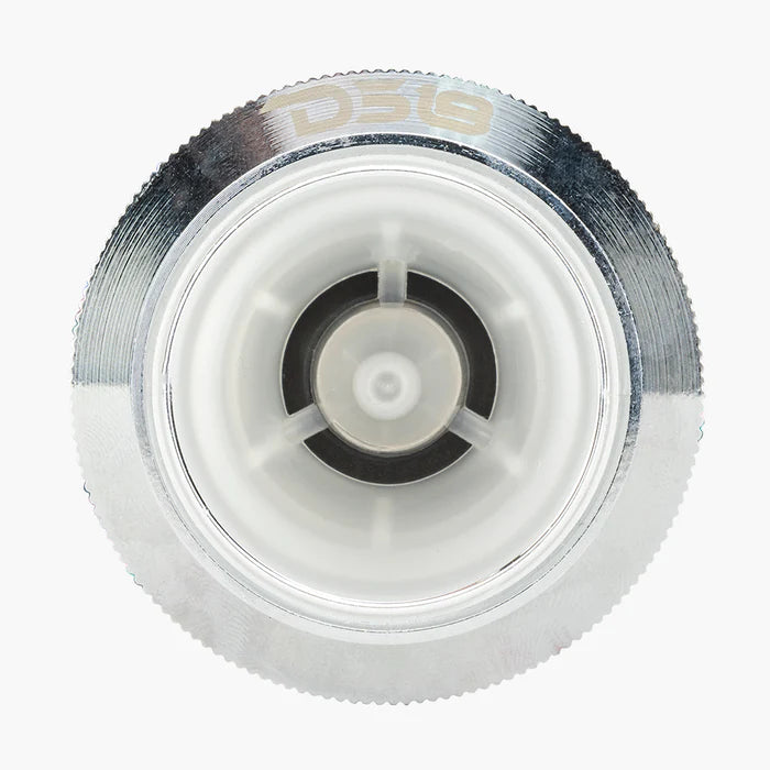 DS18 2.3" High Compression Neodymium Super Bullet Tweeter 100 Watts 1" Titanium 4-Ohm Vc with RGB LED Lights (Single Unit)
