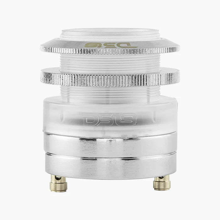 DS18 2.3" High Compression Neodymium Super Bullet Tweeter 100 Watts 1" Titanium 4-Ohm Vc with RGB LED Lights (Single Unit)