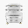 DS18 2.3" High Compression Neodymium Super Bullet Tweeter 100 Watts 1" Titanium 4-Ohm Vc with RGB LED Lights (Single Unit)