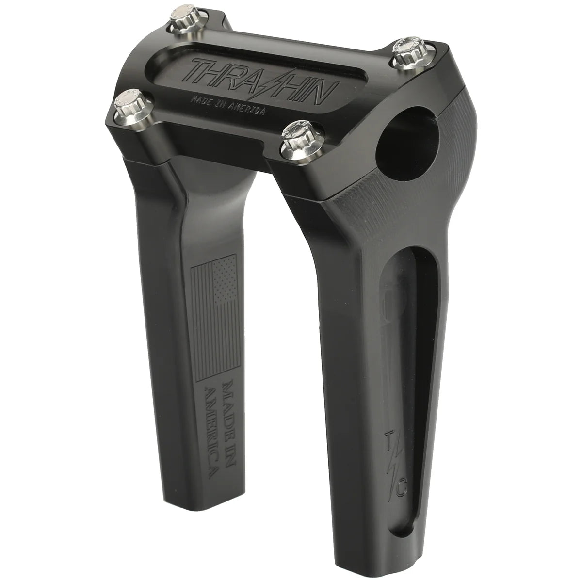 Thrashin   6" Straight Thrashin OG Risers - Black