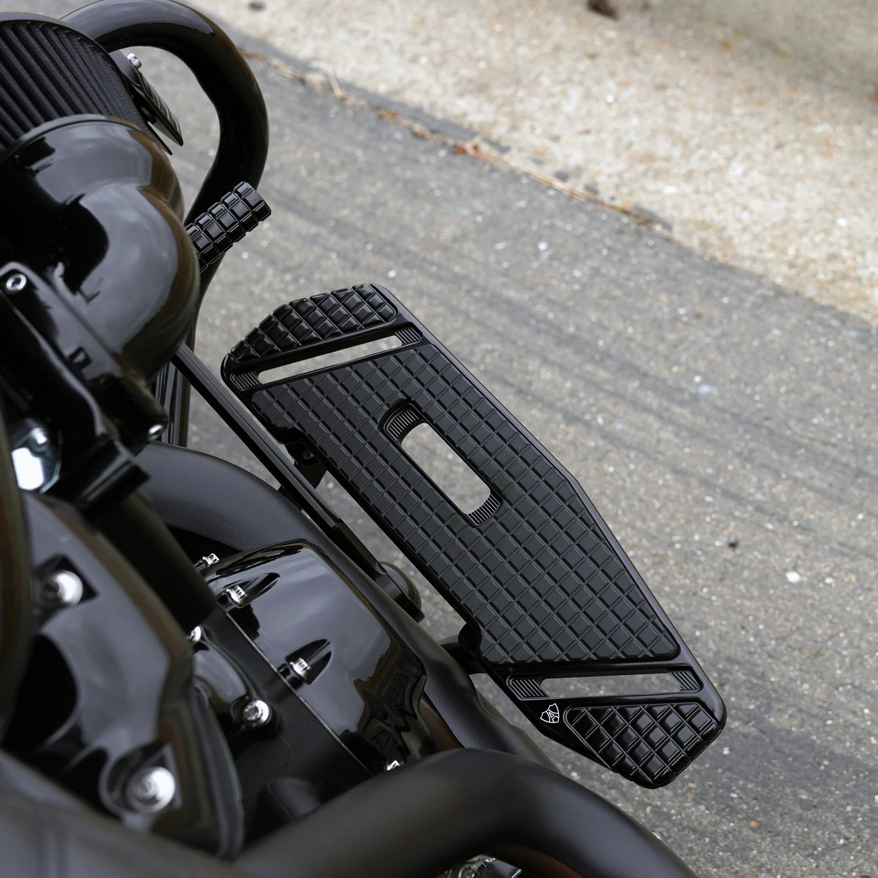 Arlen Ness Speedliner Floorboards, Chrome