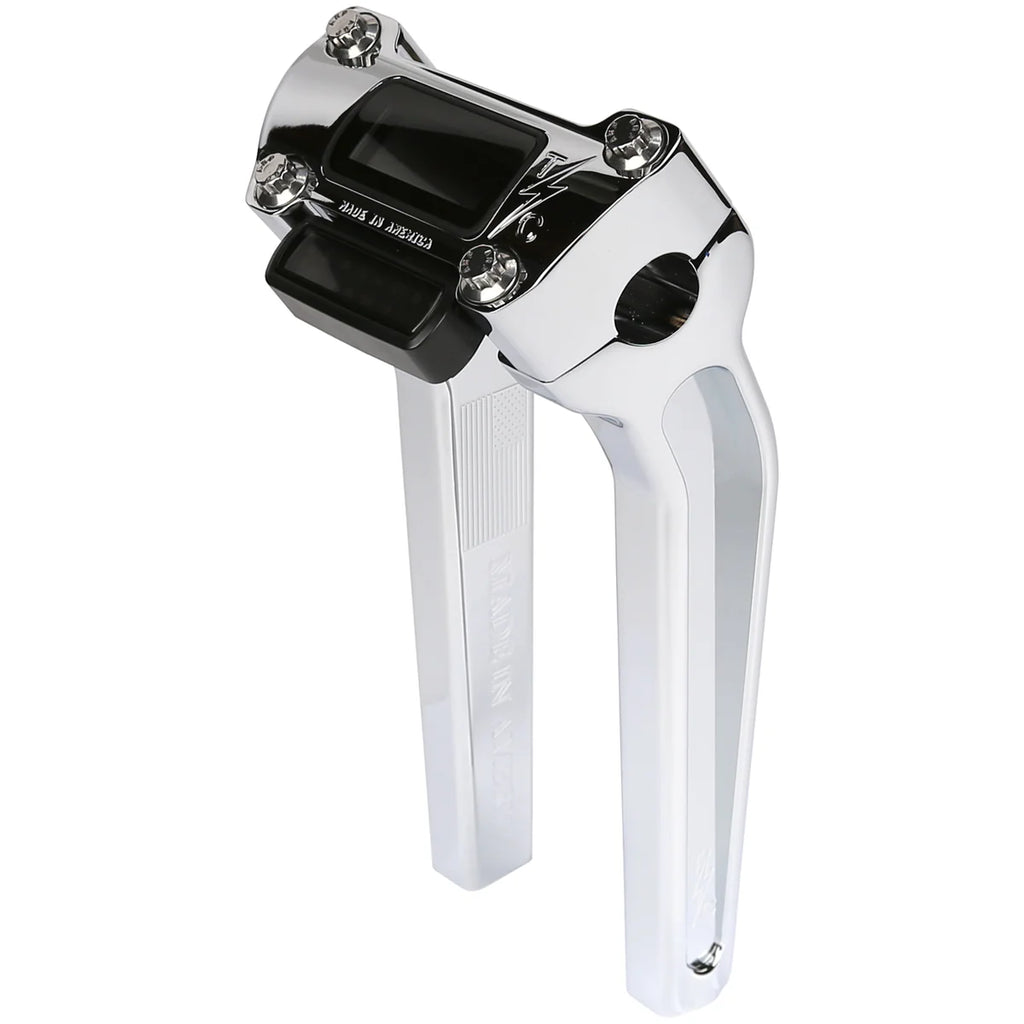 Thrashin 9.5" Pull Back Thrashin OG Risers - Chrome