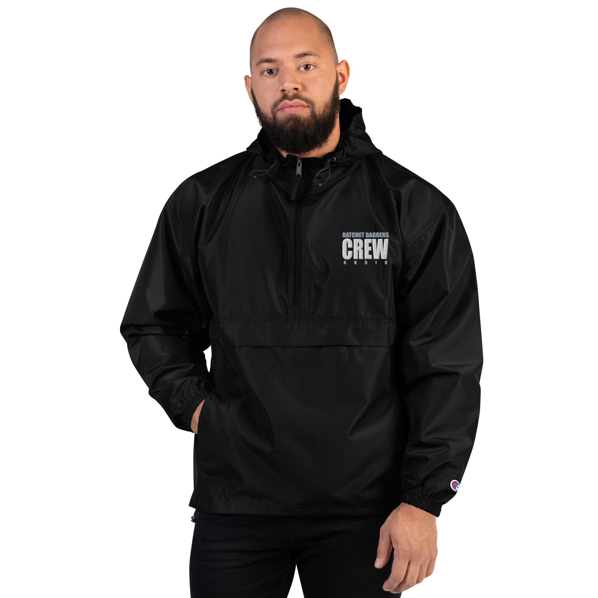 RBMS Audio Crew Elements Embroidered Champion Packable Jacket