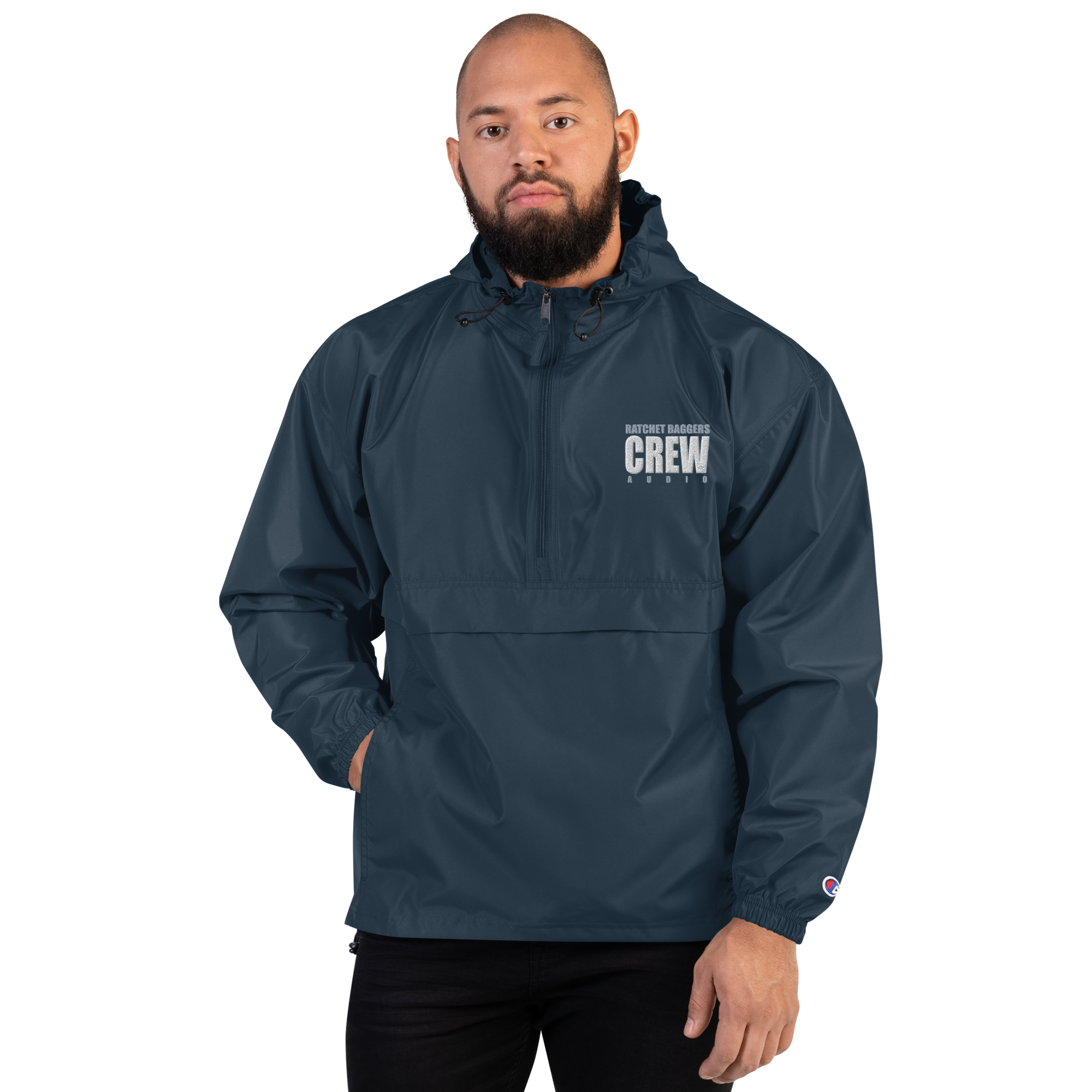 RBMS Audio Crew Elements Embroidered Champion Packable Jacket