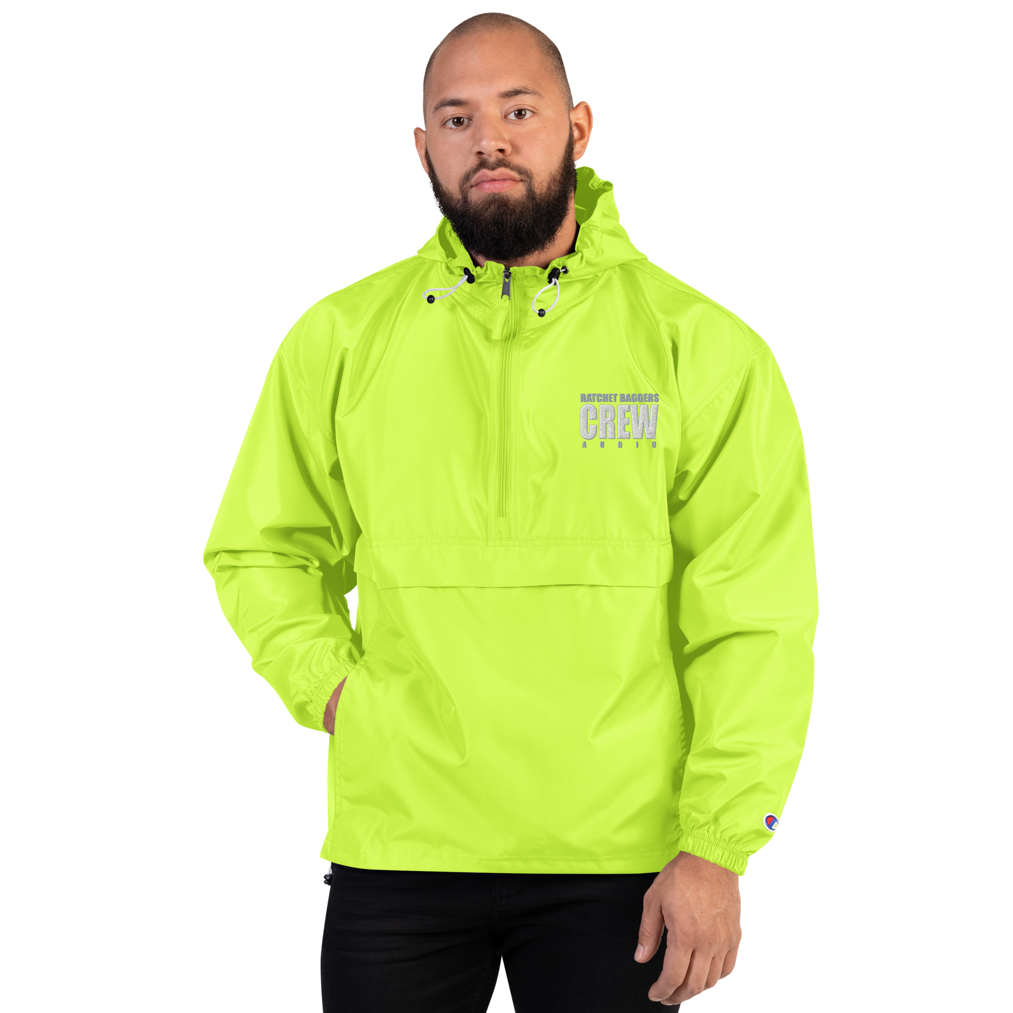 RBMS Audio Crew Elements Embroidered Champion Packable Jacket