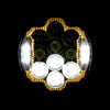 Hogworkz 7" LED Silvertooth™ Performance Headlight for Harley® Touring