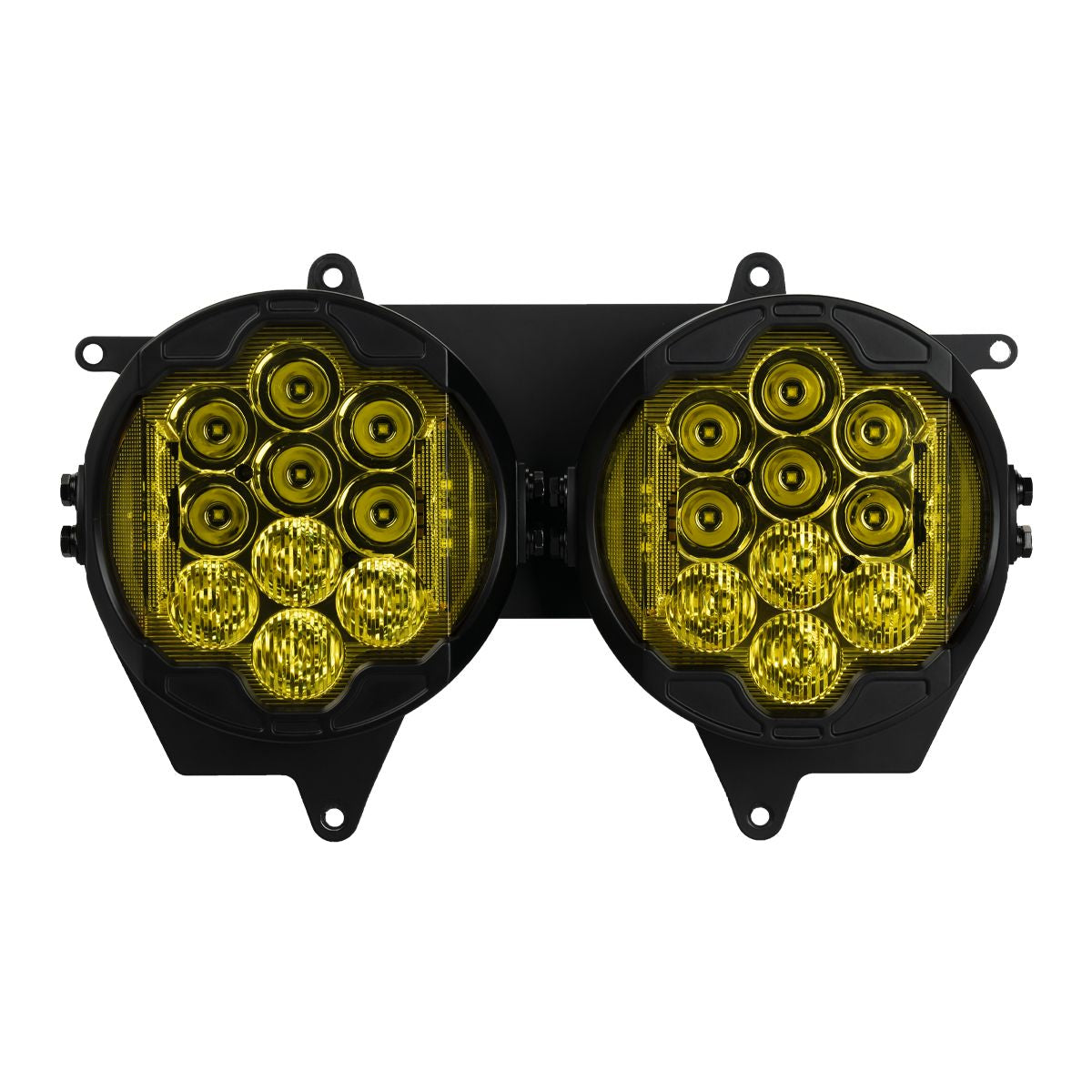 Hogworkz Goldtooth™ Performance LED Headlight for Harley® Road Glide '15-'25