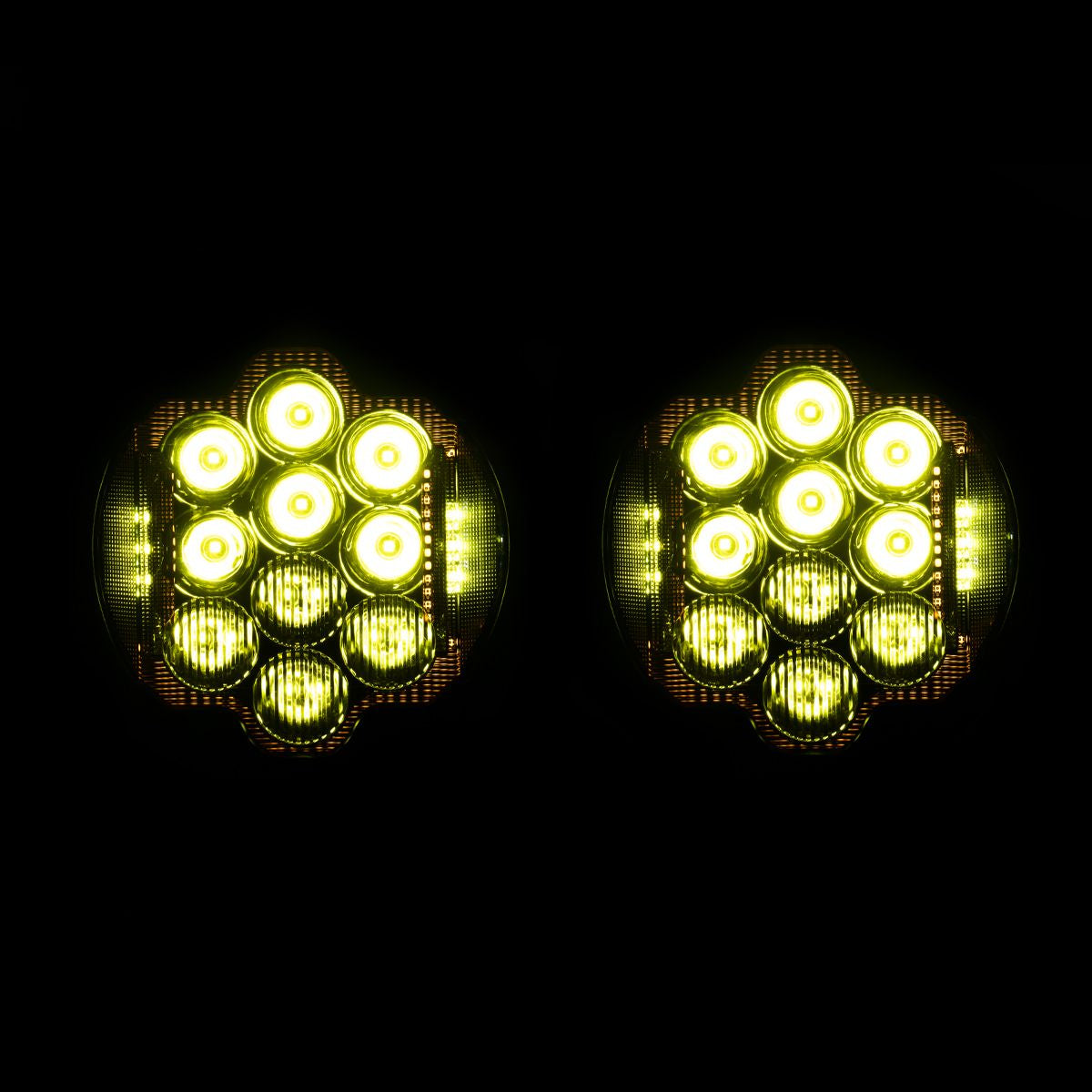 Hogworkz Goldtooth™ Performance LED Headlight for Harley® Road Glide '15-'25