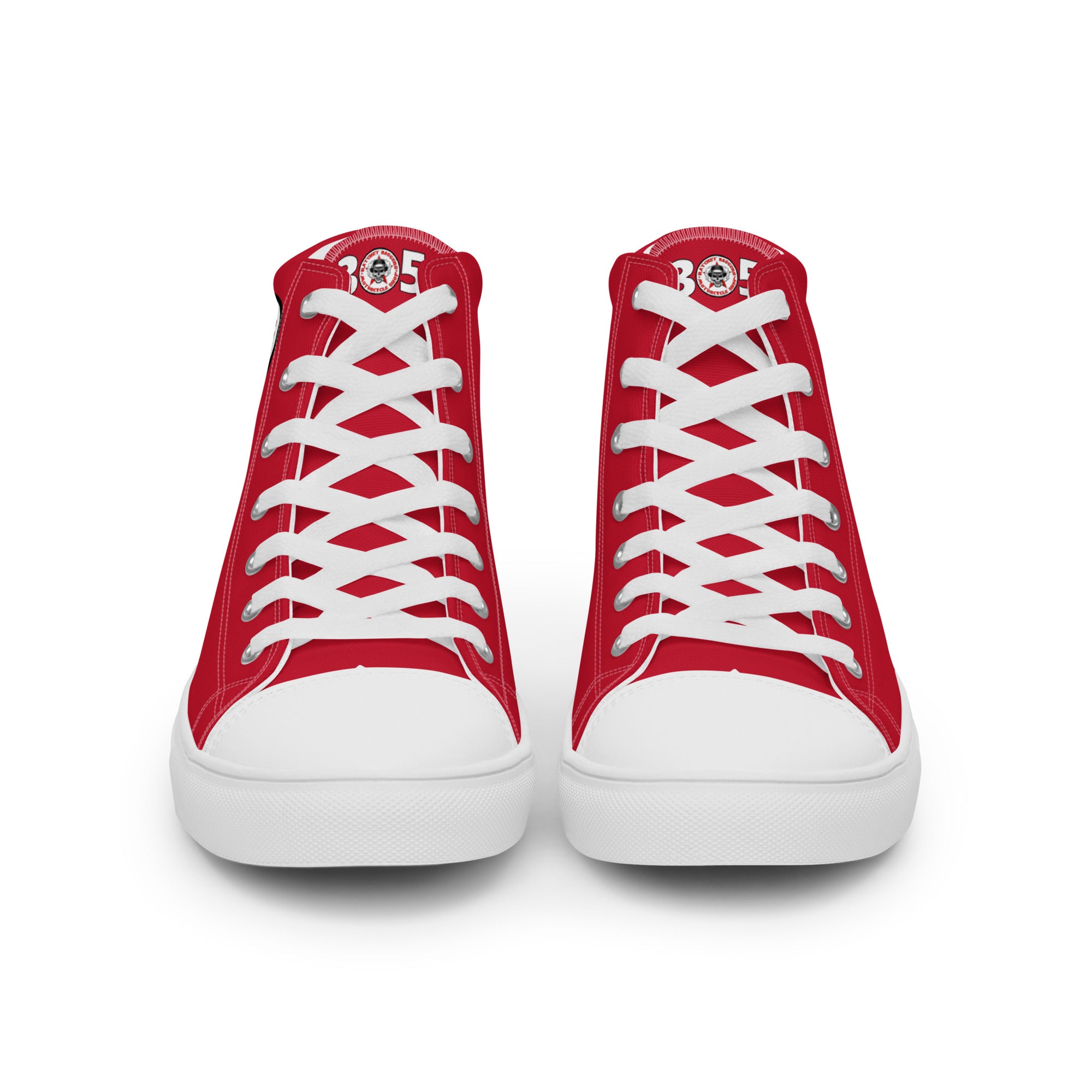 Ratchet Baggers Redrum Men’s High Top Canvas Shoes