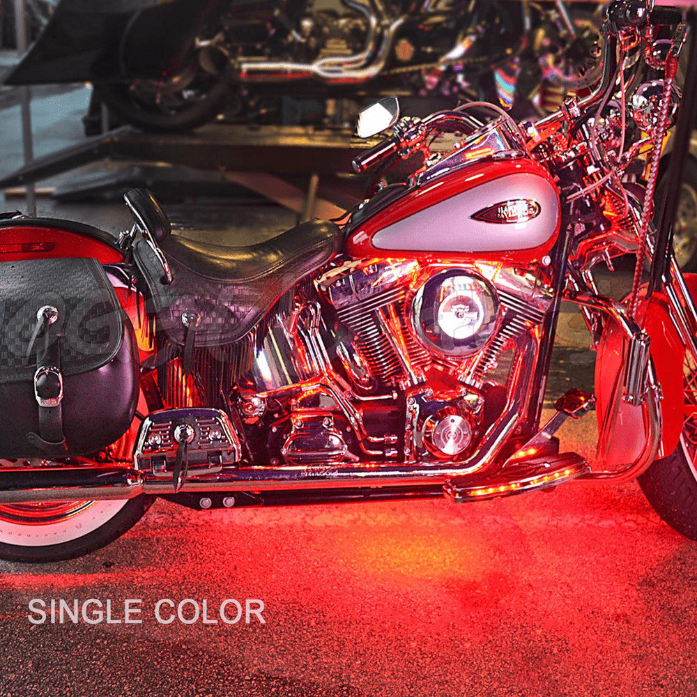 Cut N' Click™ Single Color Touring/Bagger Motorcycle LED Light Kit
