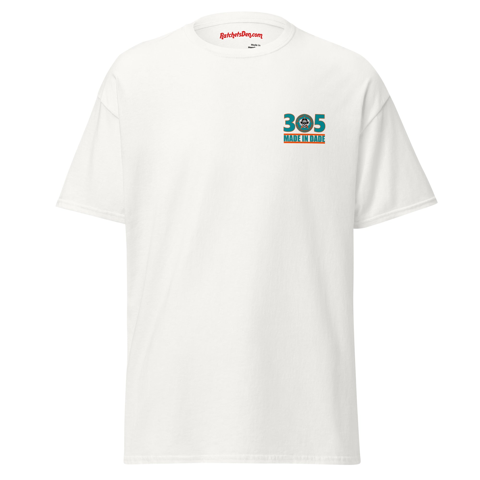 305 Made In Dade Fins Gildan Unisex classic tee