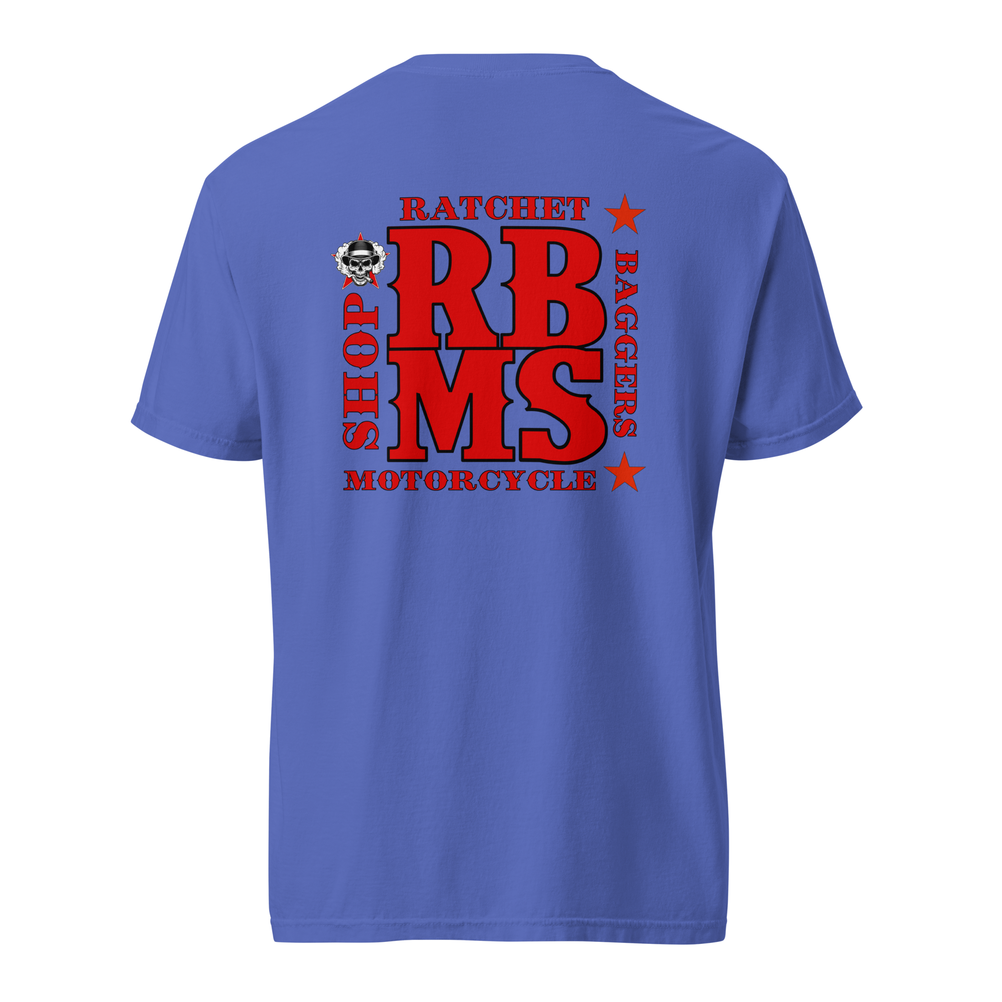 RBMS Back Spelled Out Logo Unisex garment-dyed heavyweight t-shirt