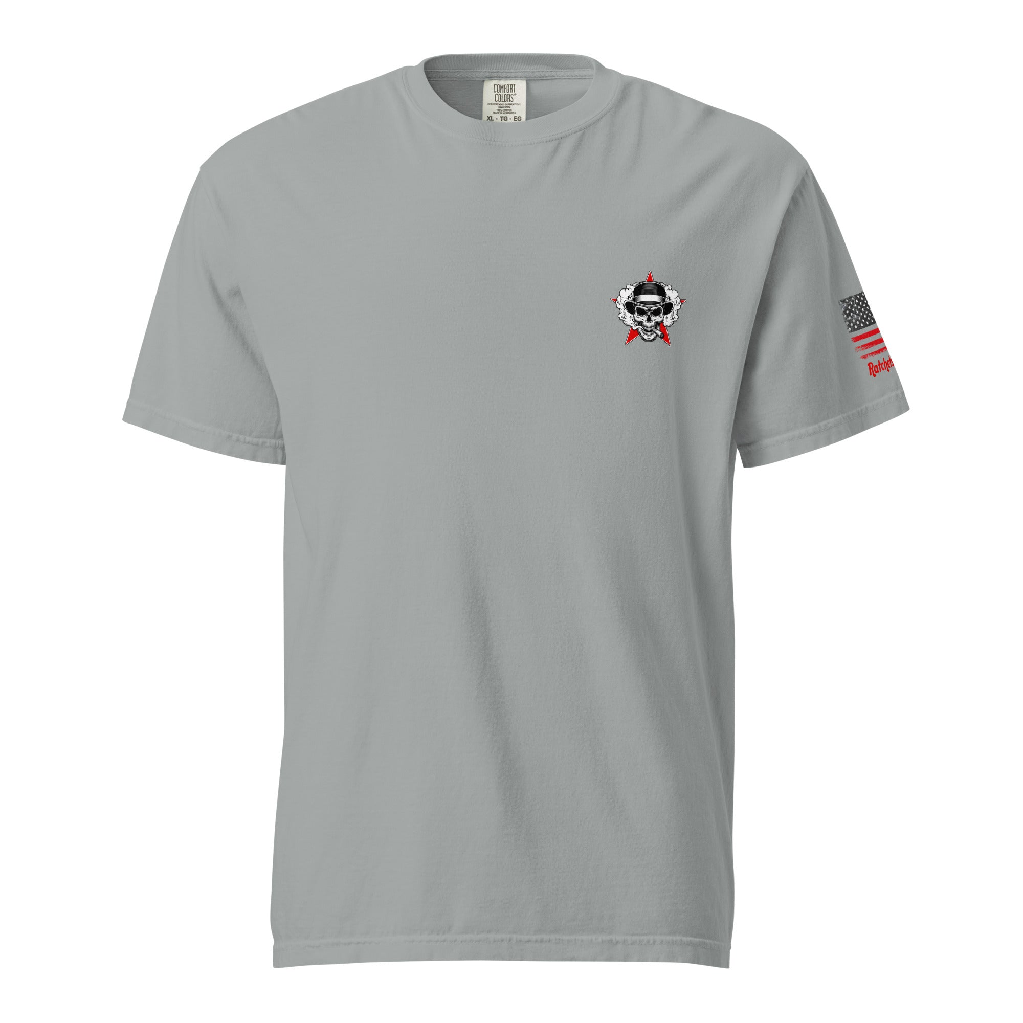 Ratchet Baggers Logo garment-dyed heavyweight t-shirt