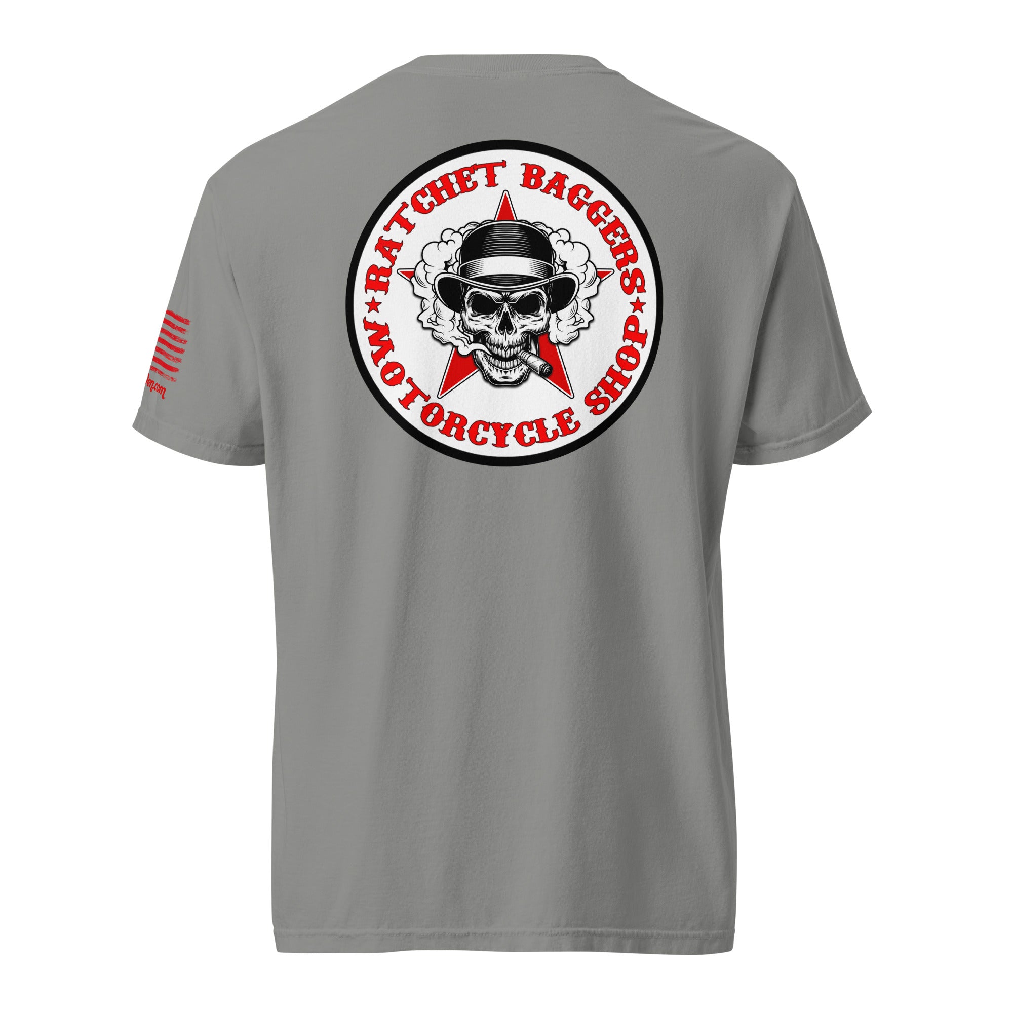 Ratchet Baggers Logo garment-dyed heavyweight t-shirt