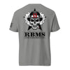 RBMS Skull Black Lucky 13 Unisex garment-dyed heavyweight t-shirt