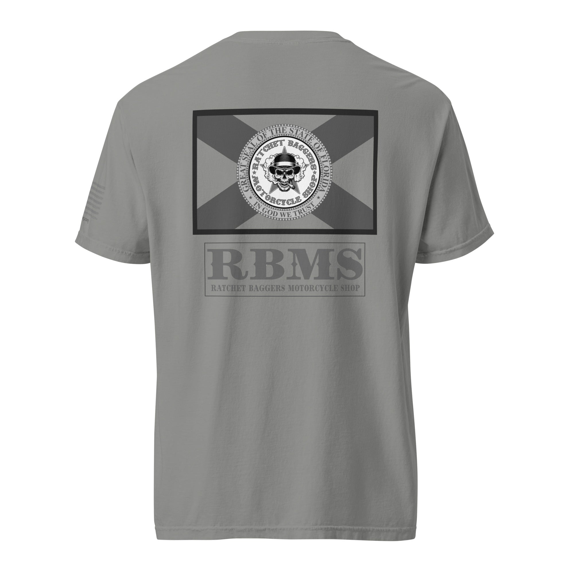 RBMS Florida Flag Unisex garment-dyed heavyweight t-shirt