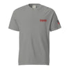 RBMS Red Unisex garment-dyed heavyweight t-shirt