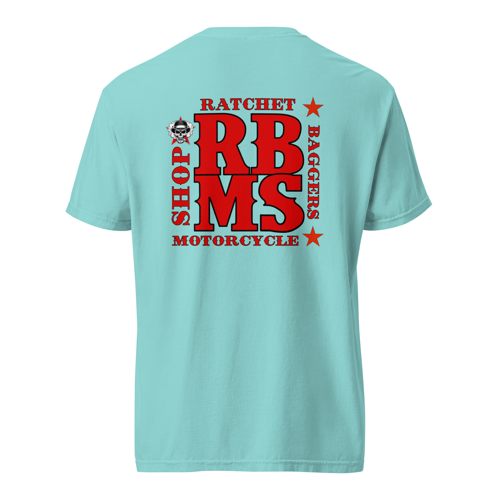 RBMS Back Spelled Out Logo Unisex garment-dyed heavyweight t-shirt