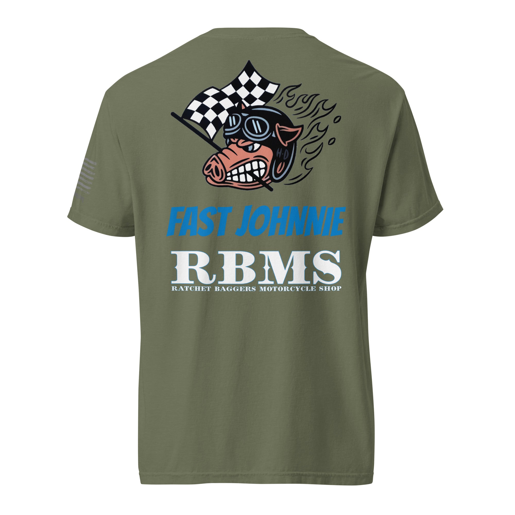 RBMS Fast Johnnie "Alex Edition" Unisex garment-dyed heavyweight t-shirt