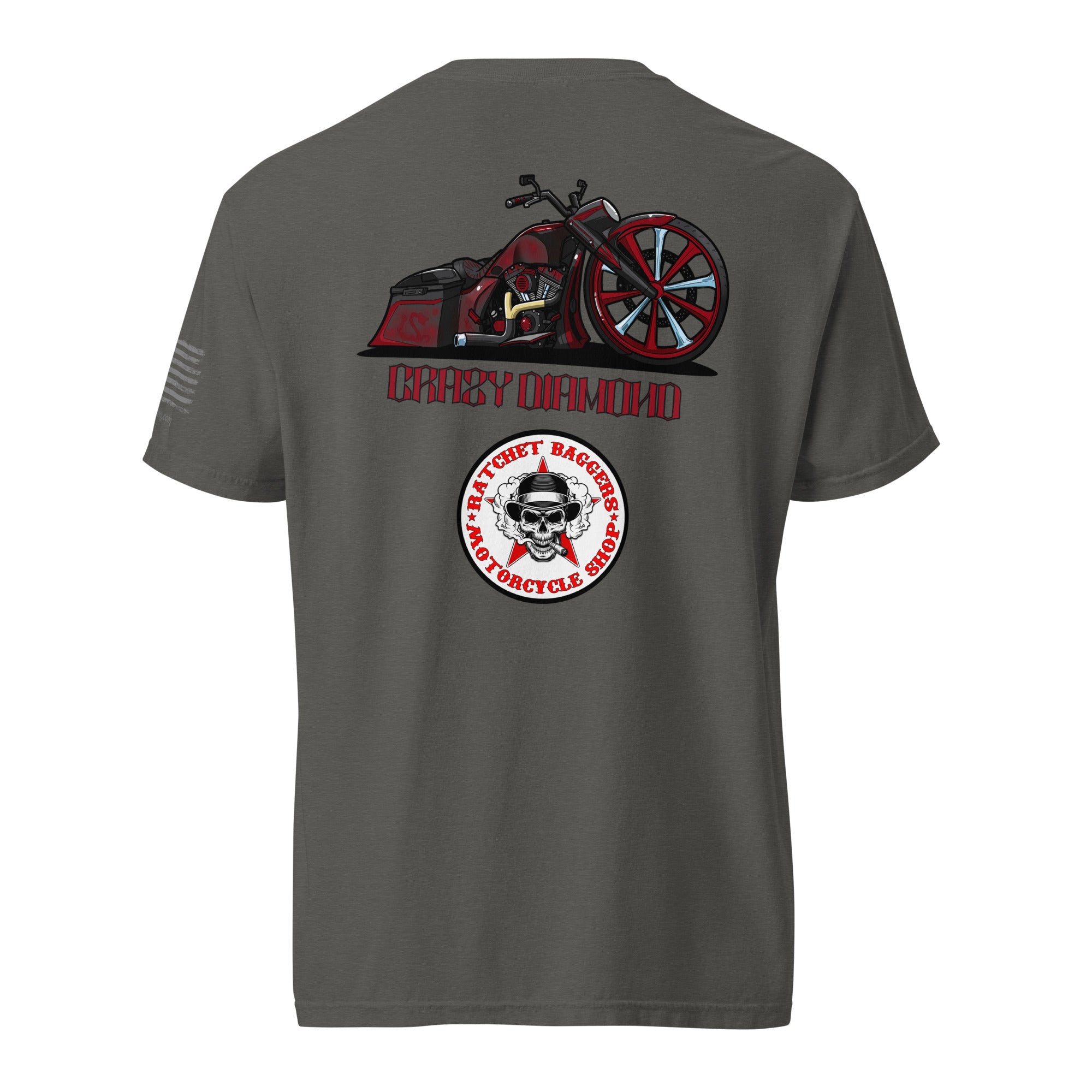 Ratchet's Build "Crazy Diamond" Unisex garment-dyed heavyweight t-shirt