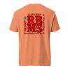 RBMS Back Spelled Out Logo Unisex garment-dyed heavyweight t-shirt