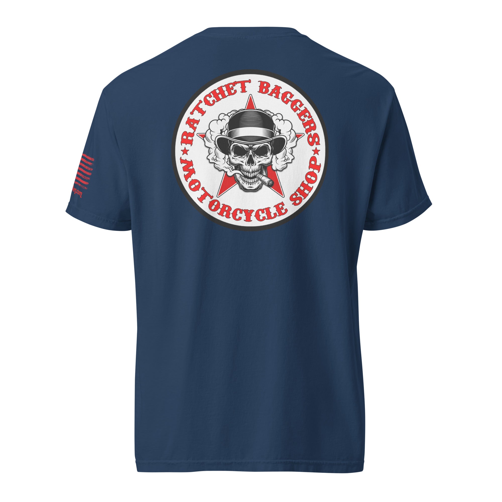 Ratchet Baggers Logo garment-dyed heavyweight t-shirt