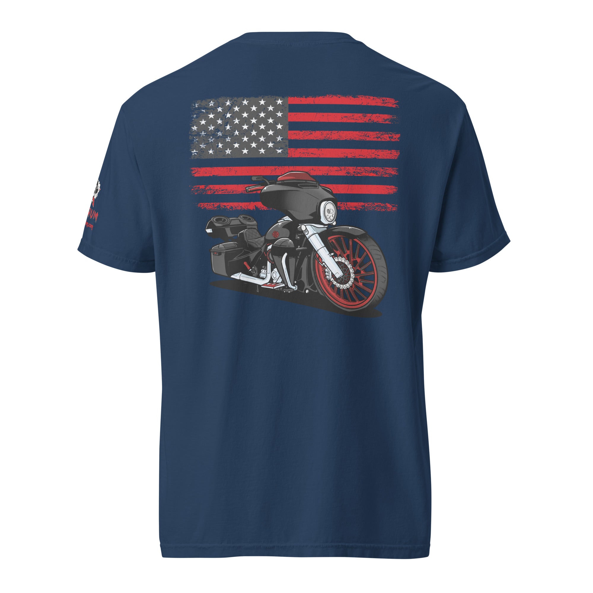 Ratchet's Build "REDRUM" Flag Unisex Garment-Dyed Heavyweight T-Shirt