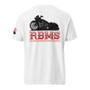 RBMS Red Unisex garment-dyed heavyweight t-shirt