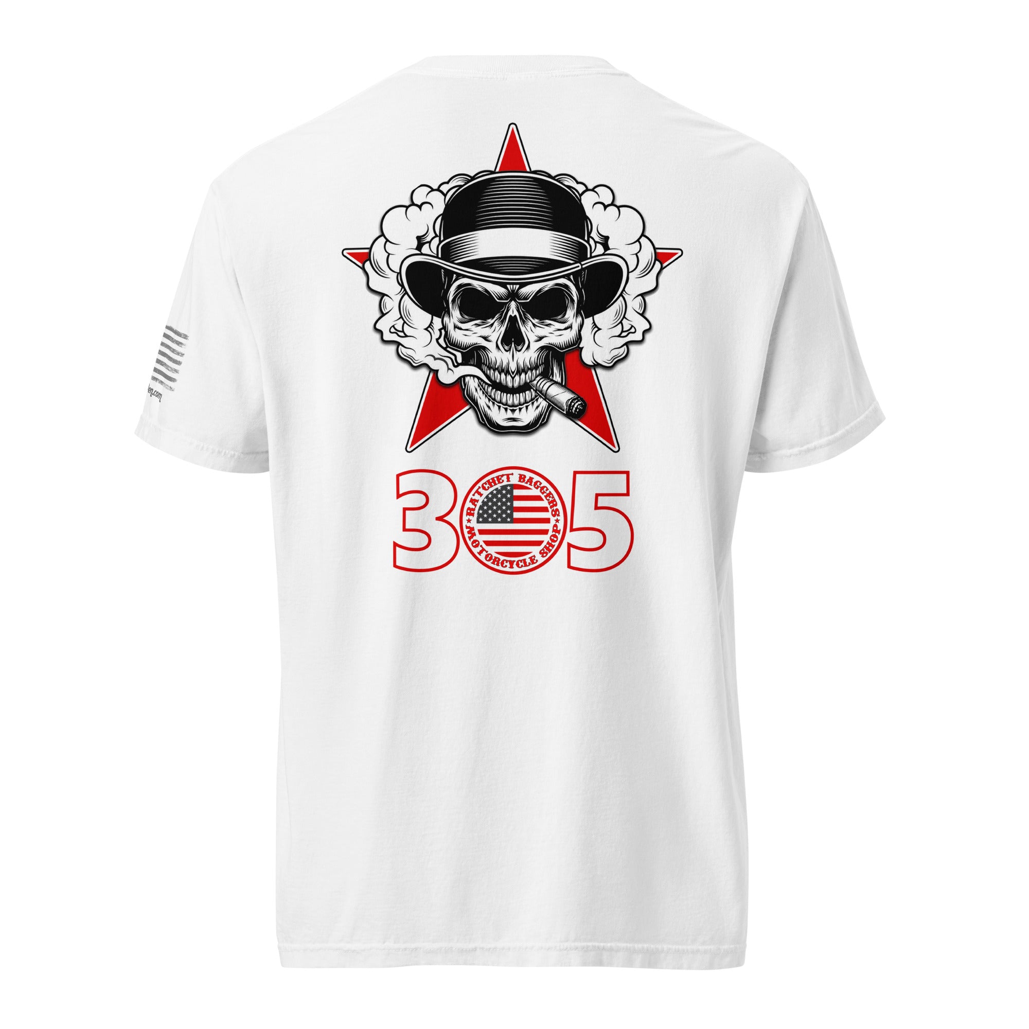 Skull 305 Unisex garment-dyed heavyweight t-shirt