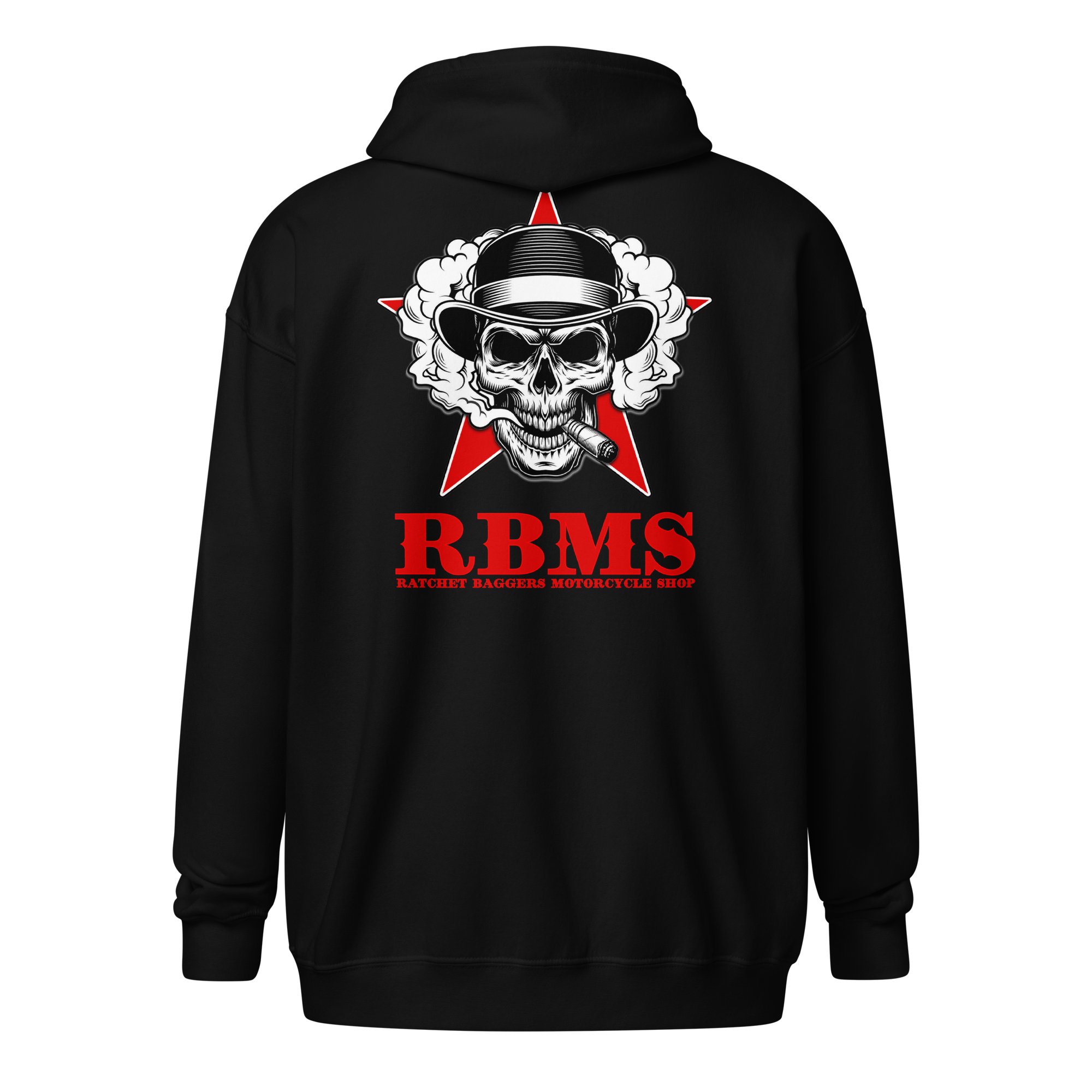 Ratchet Baggers RBMS  Red Skull Unisex heavy blend zip hoodie