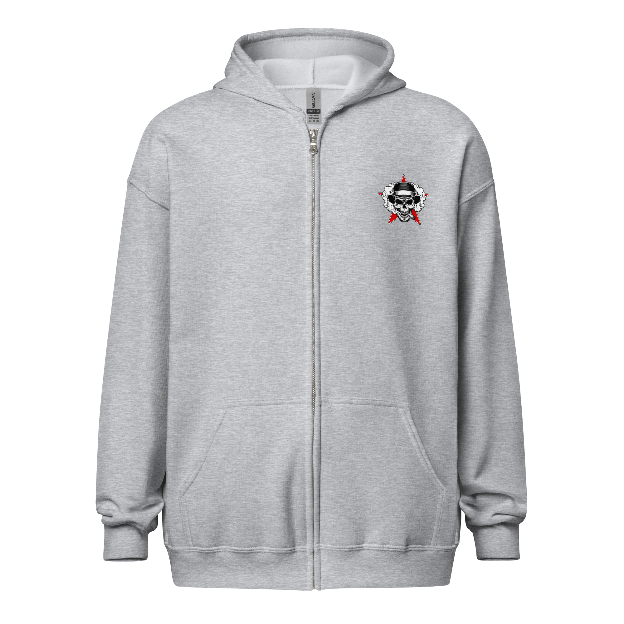 Ratchet Baggers RBMS  Red Skull Unisex heavy blend zip hoodie