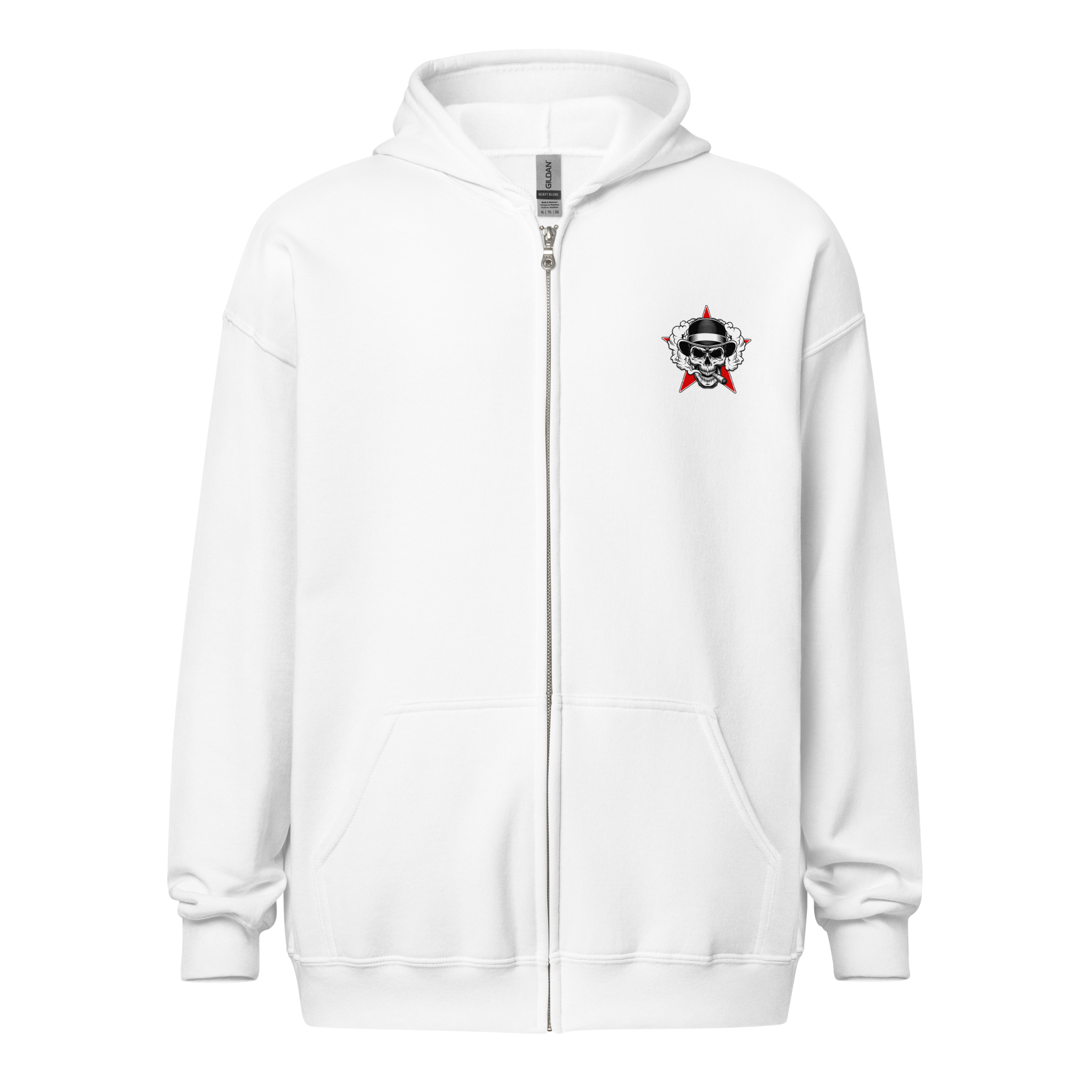 Ratchet Baggers RBMS  Red Skull Unisex heavy blend zip hoodie