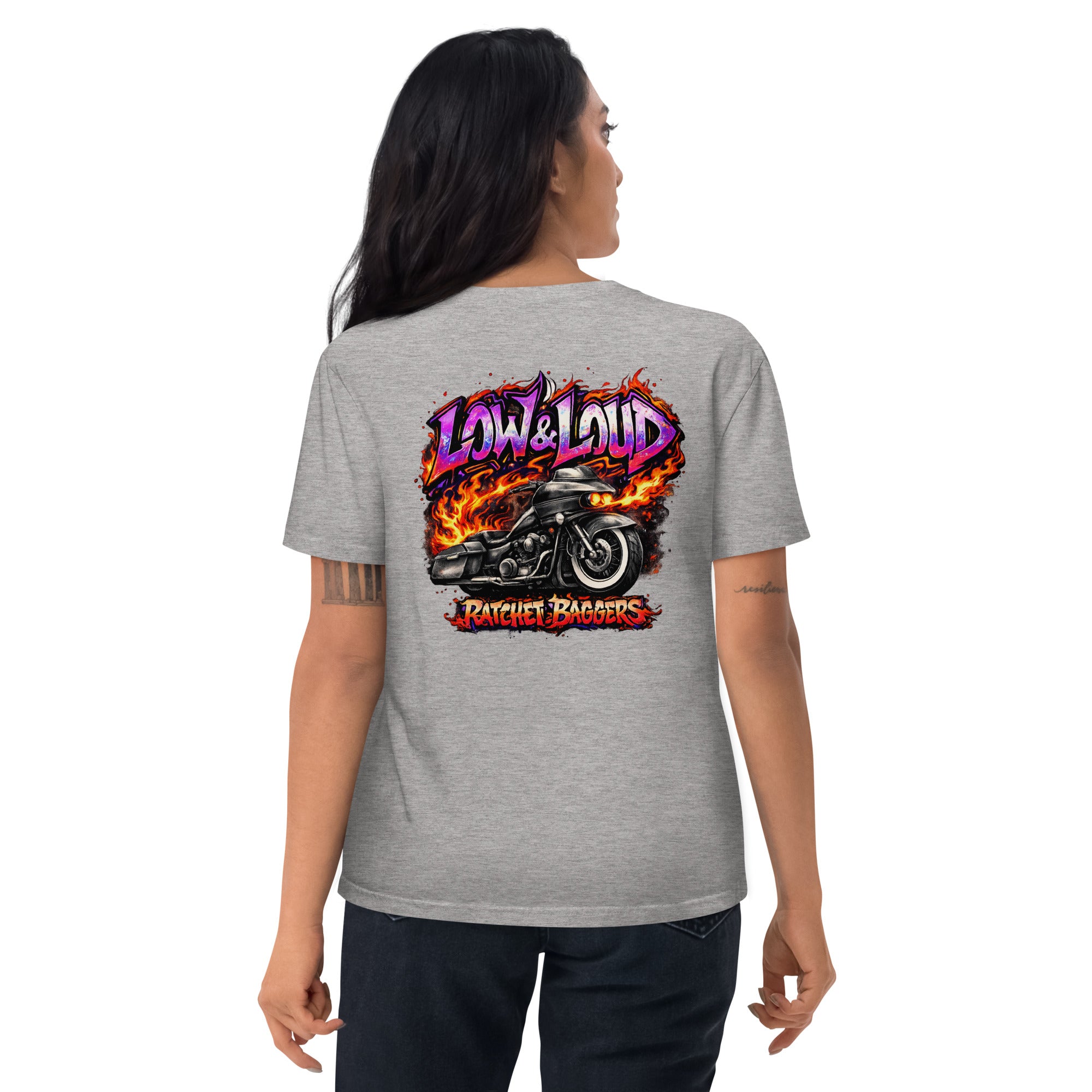 Ratchet's LOW AND LOUD  T's Unisex organic cotton t-shirt