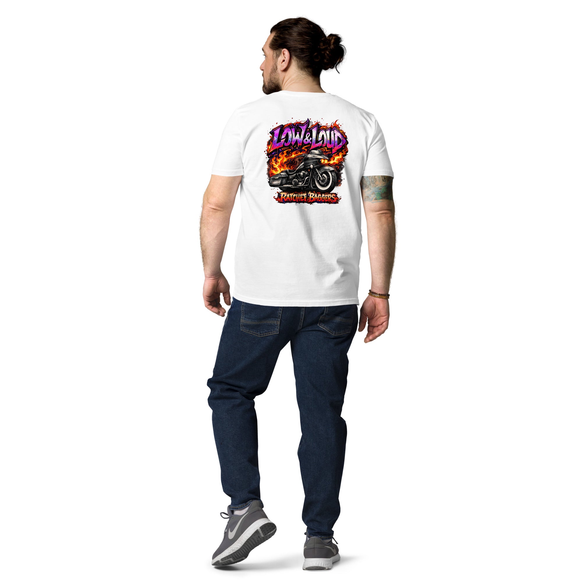 Ratchet's LOW AND LOUD  T's Unisex organic cotton t-shirt