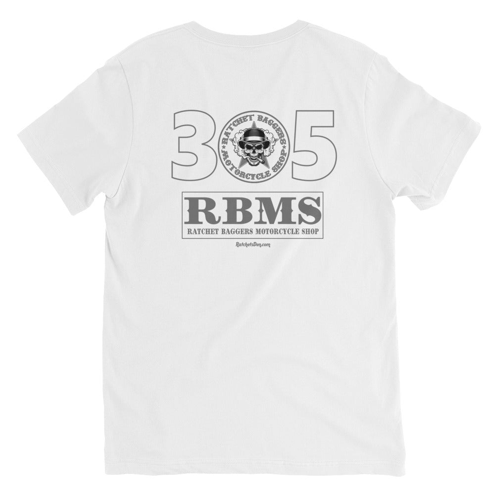 305 Color Blind RMBS Unisex Short Sleeve V-Neck T-Shirt