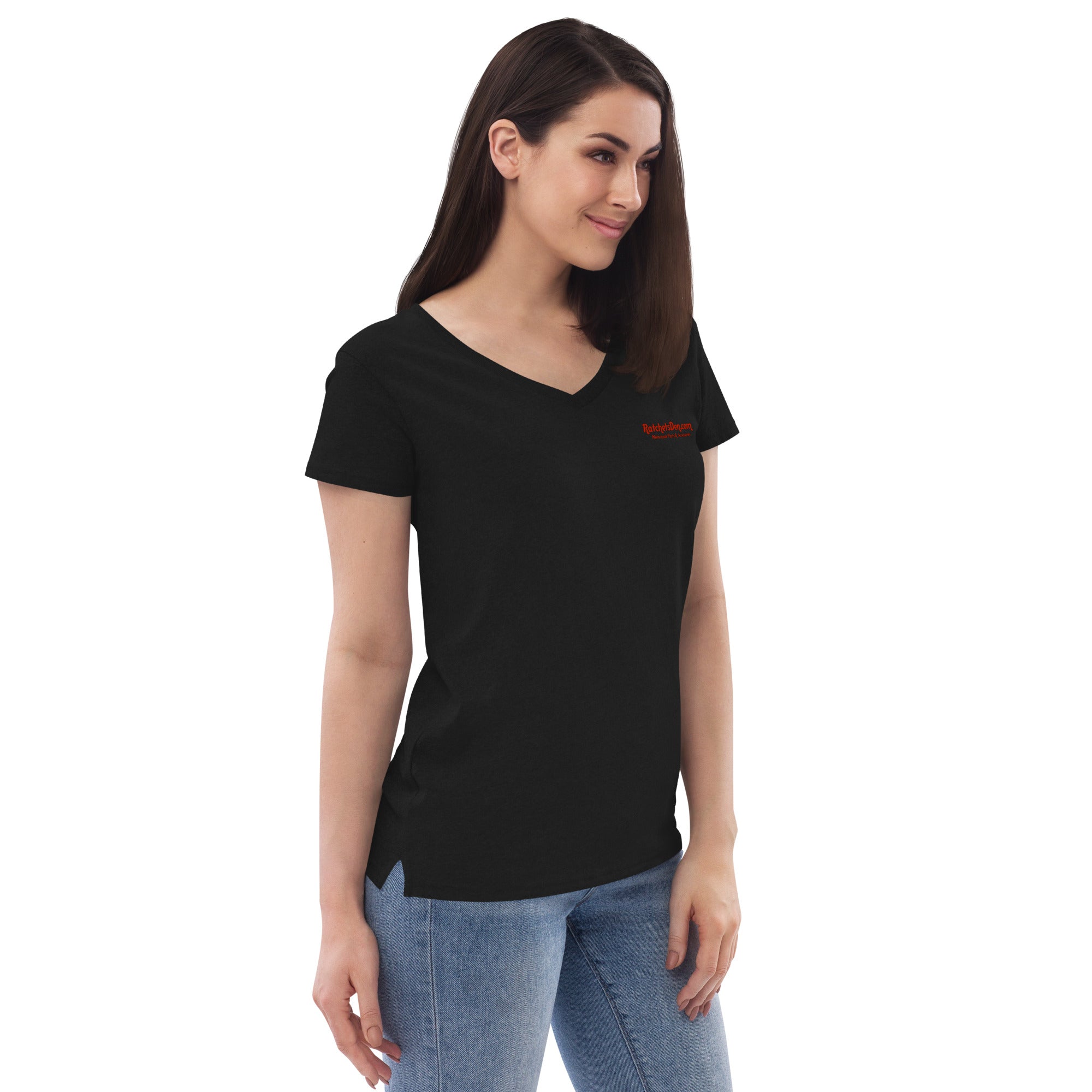 305 - Ratchet Baggers Made In Dade Women’s recycled v-neck t-shirt