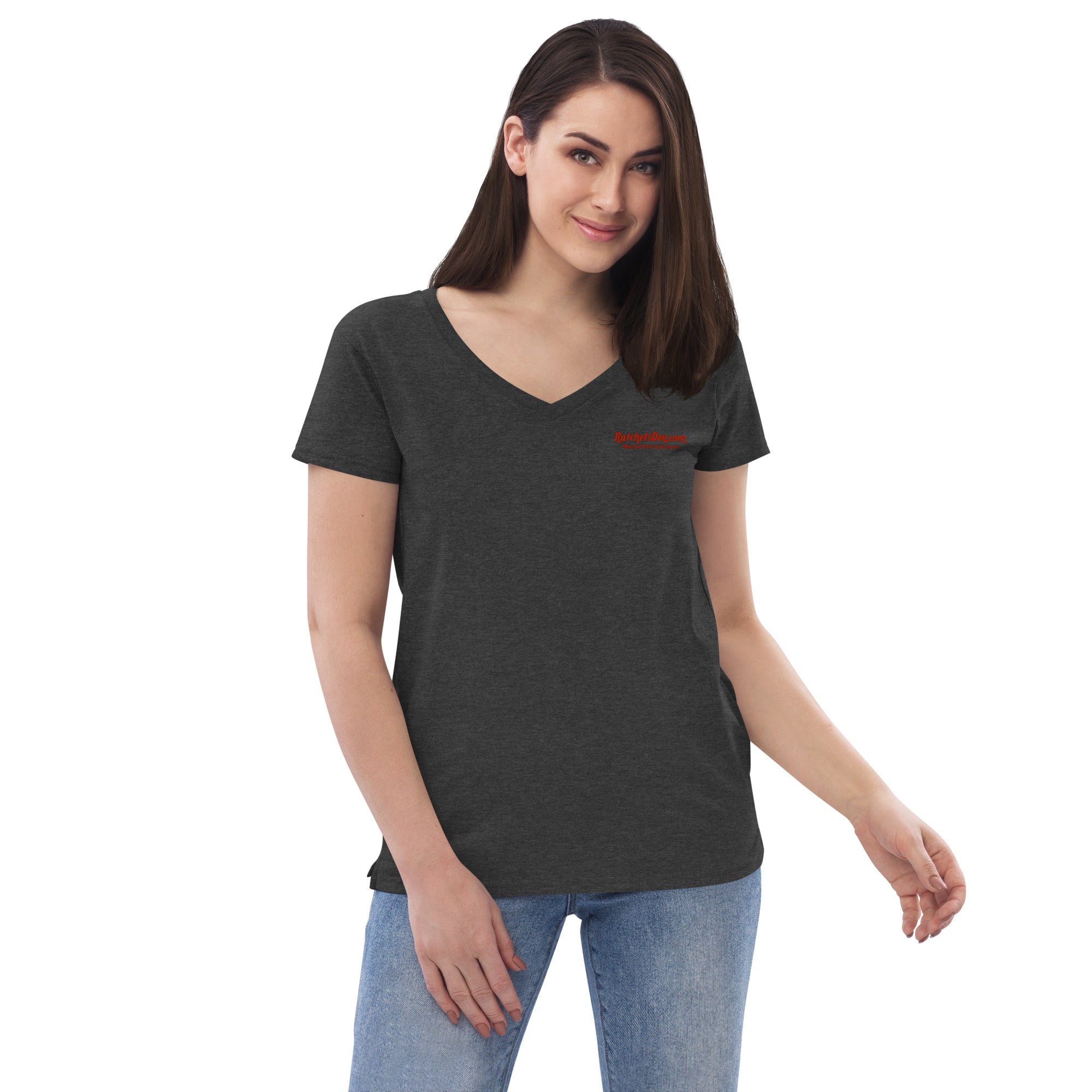 305 - Ratchet Baggers Made In Dade Women’s recycled v-neck t-shirt
