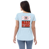 305 - Ratchet Baggers Made In Dade Women’s recycled v-neck t-shirt