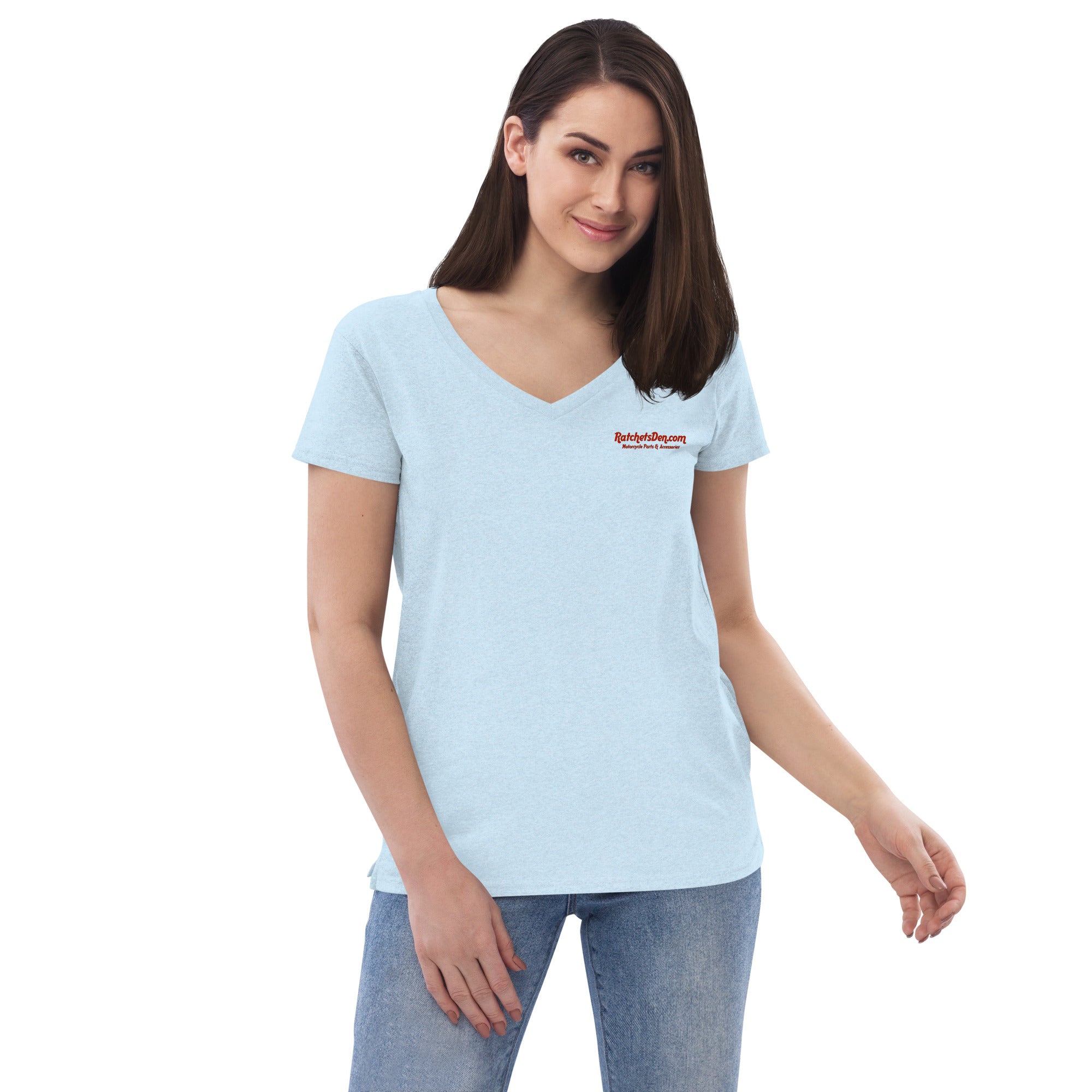 305 - Ratchet Baggers Made In Dade Women’s recycled v-neck t-shirt